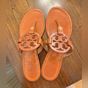 Vintage Vachetta Tory Burch Miller Sandals